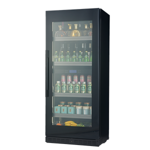 Réfrigérateur à vin LED à domaine unique Mini électrique pour hôtel avec stockage à double zone et porte en verre intégrée - Product Image 3