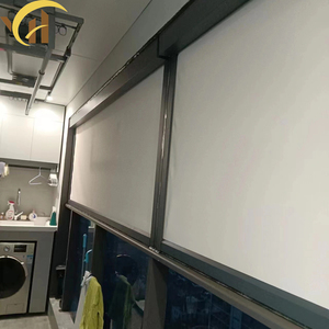 <span class=keywords><strong>Persiana</strong></span> Enrollable Exterior Motorizada Eléctrica de <span class=keywords><strong>PVC</strong></span> Ignífuga y Resistente al Viento para Edificios Costeros, Directo de Fábrica - Product Image 5