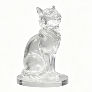 Prototypes en résine de polycarbonate PC transparente pour impression 3D, haute clarté, fabricant de statues d'animaux en plastique, MOQ 1 pièce - Product Image 3