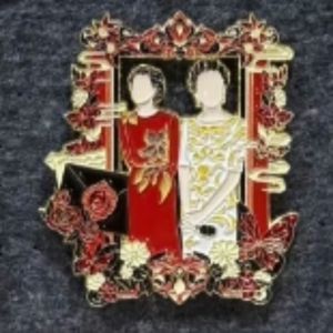 Elegante handgemaakte decoratieve broche kledingaccessoires DIY materiaal borduurwerk naaistaal creatief handwerk project accessoire - Product Image 1