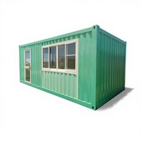Maison conteneur portable extensible en promotion avec 1 chambre, salle de bain et cuisine – Maisons préfabriquées modernes pour hôtels et bureaux