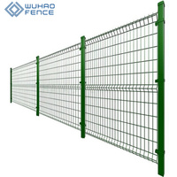 Clôture de sécurité 3D en treillis métallique galvanisé pour jardin, installation facile, durable, très vendue