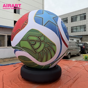 Estatua de Trofeo de Fútbol Inflable Personalizada para Promociones de Torneos de Fútbol - Product Image 6