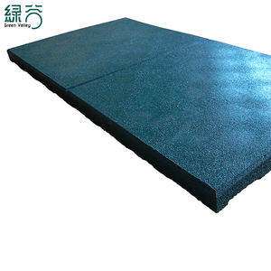 גומי משובץ אריח גרוטאות רכב צמיג מחזור מערכת כדי פירור גומי מרצפות - Product Image 4