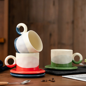 Taza <span class=keywords><strong>de</strong></span> Café <span class=keywords><strong>de</strong></span> Cerámica Personalizada con Logotipo MSH, Venta al por Mayor <span class=keywords><strong>de</strong></span> Piezas Individuales, Etiqueta Blanca, para Artículos Promocionales Corporativos y Horeca - Product Image 4