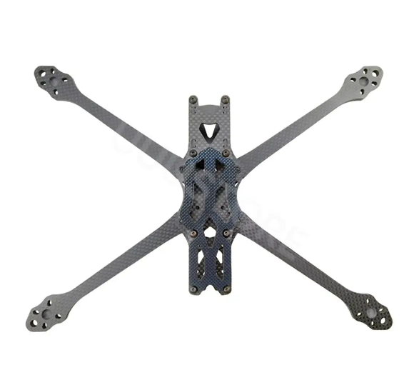 APEX HD 7 Inch Carbon Fiber Frame Kit 315mm Wheelbase 5.5mm Arm Thickness for Freestyle FPV RC Racing Drone Drone Accessories