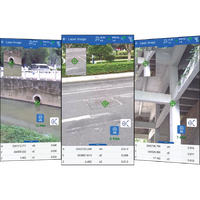 Récepteur GNSS de mesure laser haute précision Hi Target V600L avec double caméra GPS RTK, portée de 15 km, 1408 canaux, IP68