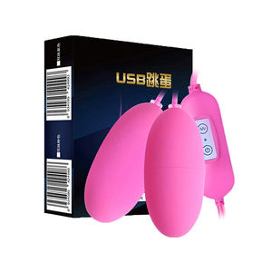 Sessiz su geçirmez silikon çift yumurta vibratör elektrikli japon lezbiyen seks oyuncakları - Product Image 6