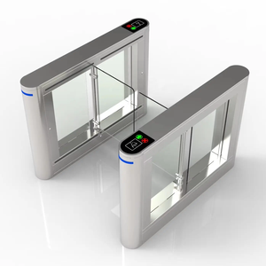 ประตูฮาลาลแบบหมุนได้ตรงตามมาตรฐานเอวสำหรับผู้เข้าชมสูงมีการควบคุมการเข้าถึง RFID - Product Image 3