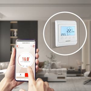Home Fan Coil Smart Floor Volt Trv termostato Wifi Wireless per scambiatore di calore regolatore di temperatura riscaldamento a pavimento centrale - Product Image 5