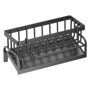 Multifunctional <b>Kitchen</b> Storage Rack <b>Sponge</b> <b>Holder</b> Sink Side Drain Basket Dishcloth Drainer For Dishwashing Area - Product Image 5