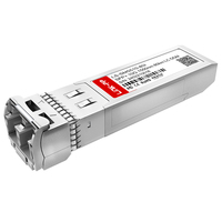 공장 도매 10G SFP+ 1550nm 80km SMF LC DDM 산업용 10gbase 모듈 SR SFP 광섬유 트랜시버