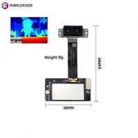 Modul Sensor Lidar Dtof Resolusi 40x30 80Klux dengan Sensor Kedalaman Awan Titik untuk Penginderaan Hambatan Robot