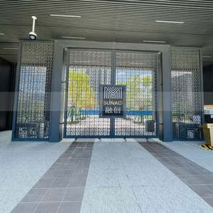 Paravent décoratif multifonctionnel en acier inoxydable 304 de haute qualité M192, imperméable et translucide - Product Image 4