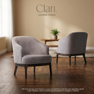 Fauteuil de salon moderne rembourré, fauteuil d'appoint en tissu avec accoudoirs incurvés en mousse, siège de loisirs arrondi pour salon, hôtel, en bois - Product Image 2