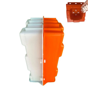 Stampi per Blocchi di Cemento Autobloccanti Personalizzati a Basso Costo, Stampo Prefabbricato per Barriere Autobloccanti - Product Image 4