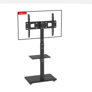Carrito de <span class=keywords><strong>TV</strong></span> Móvil Portátil <span class=keywords><strong>con</strong></span> <span class=keywords><strong>Ruedas</strong></span>, <span class=keywords><strong>Mueble</strong></span> de <span class=keywords><strong>TV</strong></span> para Exteriores para Pantallas de 32-65 Pulgadas, Carrito Elevador de <span class=keywords><strong>TV</strong></span> <span class=keywords><strong>con</strong></span> Función de Rotación - Product Image 4