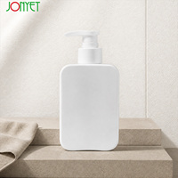 Botol Pompa Lotion PET Persegi Siap Kirim, Isi Ulang Sampo, Sabun Mandi, dan Sabun Cuci Tangan, Kemasan Kosmetik untuk Merek Kecantikan