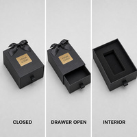 Boîte cadeau rigide à deux niveaux estampillée à chaud, impression personnalisée pour emballages de parfums et de produits de beauté, vente en gros, directement de l'usine