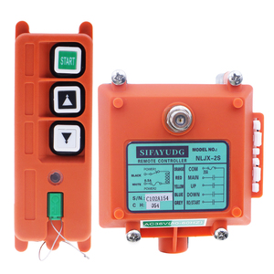 Factory Wholesale 2 Buttons Single Speed Quick Response Electric Hoist Industrial <b>Remote</b> <b>Control</b> - Product Image 6