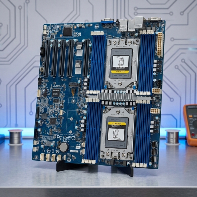 Gigabyte MZ71-CE1 Dual AMD EPYC 7003/7002 Series Processor Motherboard