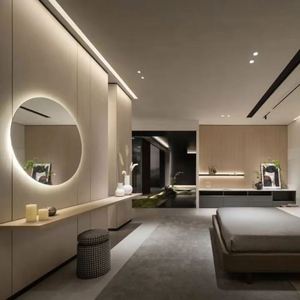 Armoires, lits et tables de chevet en bois au design contemporain personnalisé pour l'ameublement de la maison, pour une utilisation en chambre à coucher - Product Image 4