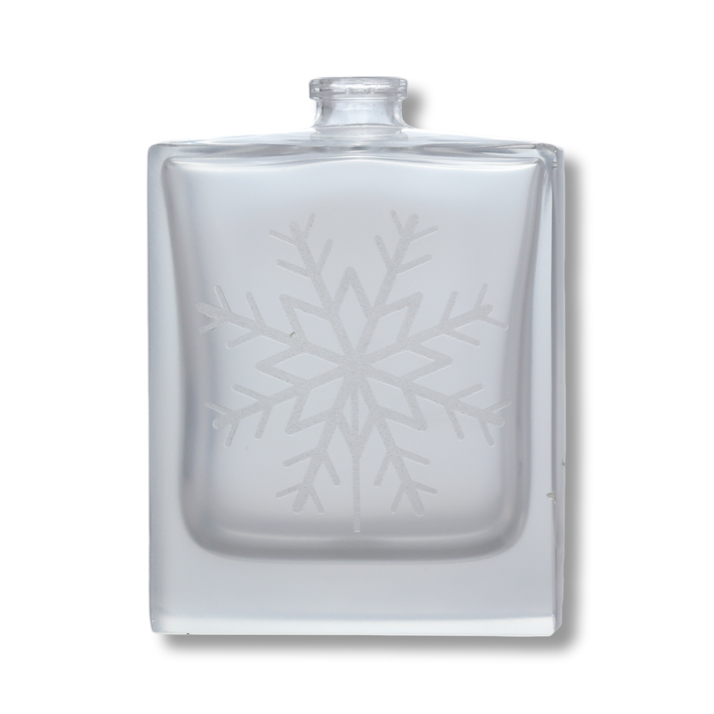 S253 Motif Flocon de Neige Argent