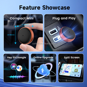 <span class=keywords><strong>Kit</strong></span> Carlink Multimédia Mini Ultra 3 USB Adaptateur CarPlay Sans Fil 2air Android Auto Dongle Applications Massives Boîtier AI pour <span class=keywords><strong>Apple</strong></span> - Product Image 4