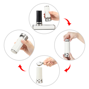 Nuovi arrivi gadget <span class=keywords><strong>da</strong></span> <span class=keywords><strong>cucina</strong></span> più venduti nuovo Design 4 once di <span class=keywords><strong>sale</strong></span> e pepe Set di spezie con Base magnetica - Product Image 3