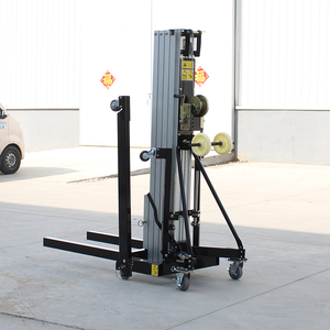 ידני נייד winch מלגזה מיני lifter אור סגסוגת אלומיניום מקורה חומר סגסוגת אלומיניום מקורה ידית חומר תעשייתי מעלית - Product Image 2