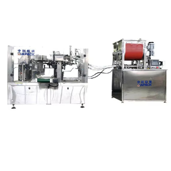Automatic Pre-made Bag Packaging Machine Food Powder Granule Filling Line