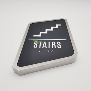 Yiyao tùy chỉnh trong nhà Acrylic ADA nhà vệ sinh chữ nổi nhà vệ sinh dấu hiệu doorplate - Product Image 6