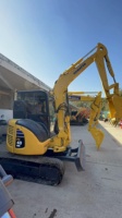 Komatsu japonais pc40 mini excavateur utilisé 4 tonnes pc 40 bagger pc40mr excavadora prix bon marché