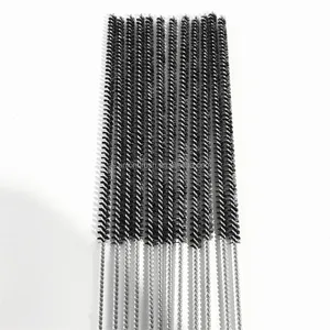 Flexible Shaft Bristles Nylon Tube Brush For Cleaning Heat Exchanger Tubes