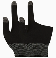 Gants de jeu anti-sueur haute sensibilité pour mains en sueur Gants à écran tactile respirants ultra-minces pour joueur