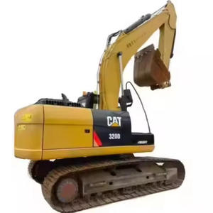Second <b>Hand</b> Large Used Caterpillar 320D/320D2 2022 Model 12 Ton Crawler Excavator with 125 kW Power and 1 M Bucket Capacity - Product Image 1