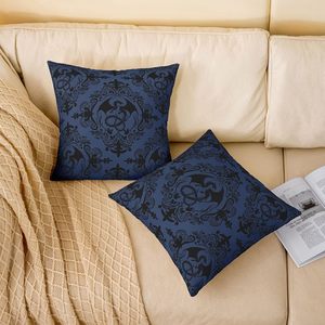 Housse de coussin moderne et artistique, lignes géométriques abstraites colorées, <span class=keywords><strong>taie</strong></span> d'oreiller en lin avec dragon <span class=keywords><strong>volant</strong></span>, adaptée à la décoration de la maison - Product Image 3