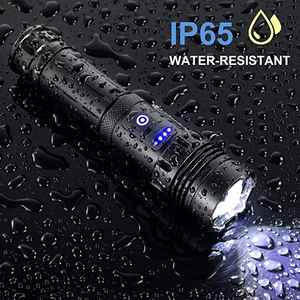 Lampe de poche LED en aluminium miniature 1000 Lumen pour camping <span class=keywords><strong>électrique</strong></span> <span class=keywords><strong>rechargeable</strong></span> super lumineuse longue portée lampe <span class=keywords><strong>torche</strong></span> COB - Product Image 2
