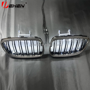 Griglie luminose LED Racing per <span class=keywords><strong>BMW</strong></span> E46 E92 E93 E60 E61 E61 E63 E64 E84 E83 E70 E71 E85 E86 E89 sostituzione griglia anteriore in fibra di carbonio - Product Image 6