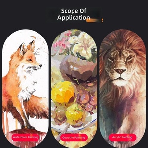 <span class=keywords><strong>Palette</strong></span> à peinture Bview Art <span class=keywords><strong>grande</strong></span> et épaisse, plateau en céramique imitation porcelaine pour <span class=keywords><strong>aquarelle</strong></span>, idéal pour les étudiants et la peinture quotidienne - Product Image 6