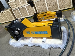 Martillo Hidráulico Tipo Caja SOOSAN SQ80 Serie Silence con Sistema de Engrase Automático y Anti-impacto para Excavadoras - Product Image 5