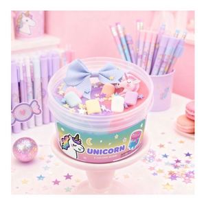 Durable Creative DIY Sensory Playdough & Fluffy <b>Slime</b> Craft with Vibrant Colors Soft Touch Package Fun Toy for Kids - Product Image 4