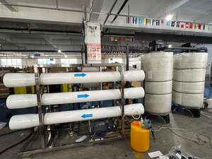 محطة معالجة المياه الصناعية المالحة بتقنية التناضح العكسي، جهاز تنقية المياه بسعة 6000 لتر/ساعة، إنتاجية مخصصة، ضمان لمدة سنة، تخزين المياه - Product Image 3