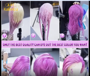 Tóc Giả Chữ <span class=keywords><strong>U</strong></span> 40 Inch Giá Rẻ Tóc Người Không Keo, Tóc Giả Ren 613 Mà<span class=keywords><strong>u</strong></span> Vàng Tóc Giả Hỗn Hợp Tóc Người, Tóc Giả Ấn Độ Thô - Product Image 4