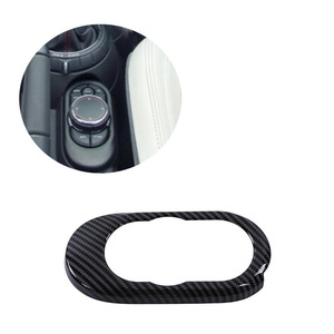 Garniture intérieure style fibre de carbone pour Mini Cooper F55 F56 F57 JCW, accessoires de voiture, couvercle de console AC <span class=keywords><strong>CD</strong></span>, décoration ABS, neuf, brillant - Product Image 4