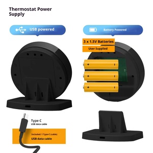<span class=keywords><strong>Thermostat</strong></span> de chauffage hydronique sans fil RKHK 433MHZ pour <span class=keywords><strong>chaudière</strong></span> à <span class=keywords><strong>gaz</strong></span>, contrôleur de température Wifi Tuya avec récepteur RF - Product Image 5