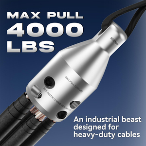 Alat penarik kawat Sr, alat menarik kabel listrik pekerjaan berat dengan 4000 Lbs maks. - Product Image 4