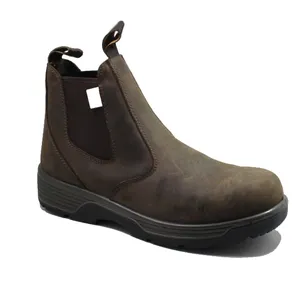 Slip-Resistant Electrical Hazard Work Boots with Dielectric Properties for Men's Safety Around Machinery