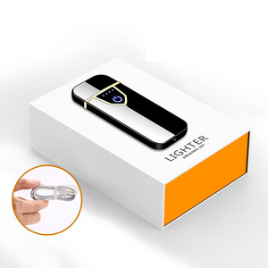 High Quality Dual Arc Electric USB <strong>Lighter</strong> Rechargeable Plasma Windproof Flameless <strong>Lighter</strong> logo <strong>Custom</strong> <strong>Lighter</strong> - Product Image 2