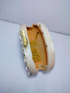 Bolsos de Mano de Acrílico de Diseño, Hechos a Mano, de Moda, con Cierre Magnético y Color Personalizado, para Fiestas de Boda - Product Image 3